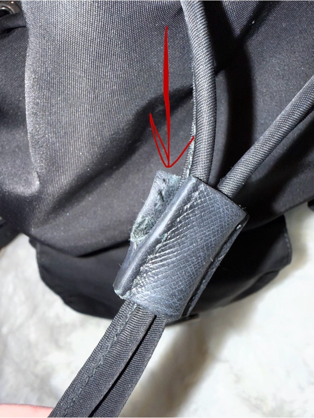 Prada Vela Black Nylon Backpack - Picture 16 of 16